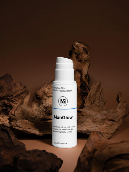 Manglow Sensitive Skin Oil-To-Milk Cleanser – Milde Reiniging