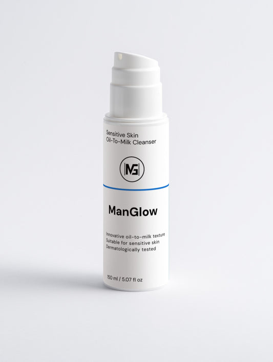 Manglow Sensitive Skin Oil-To-Milk Cleanser – Milde Reiniging