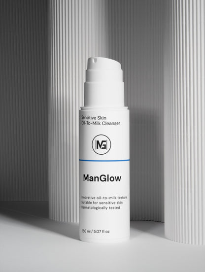 Manglow Sensitive Skin Oil-To-Milk Cleanser – Milde Reiniging